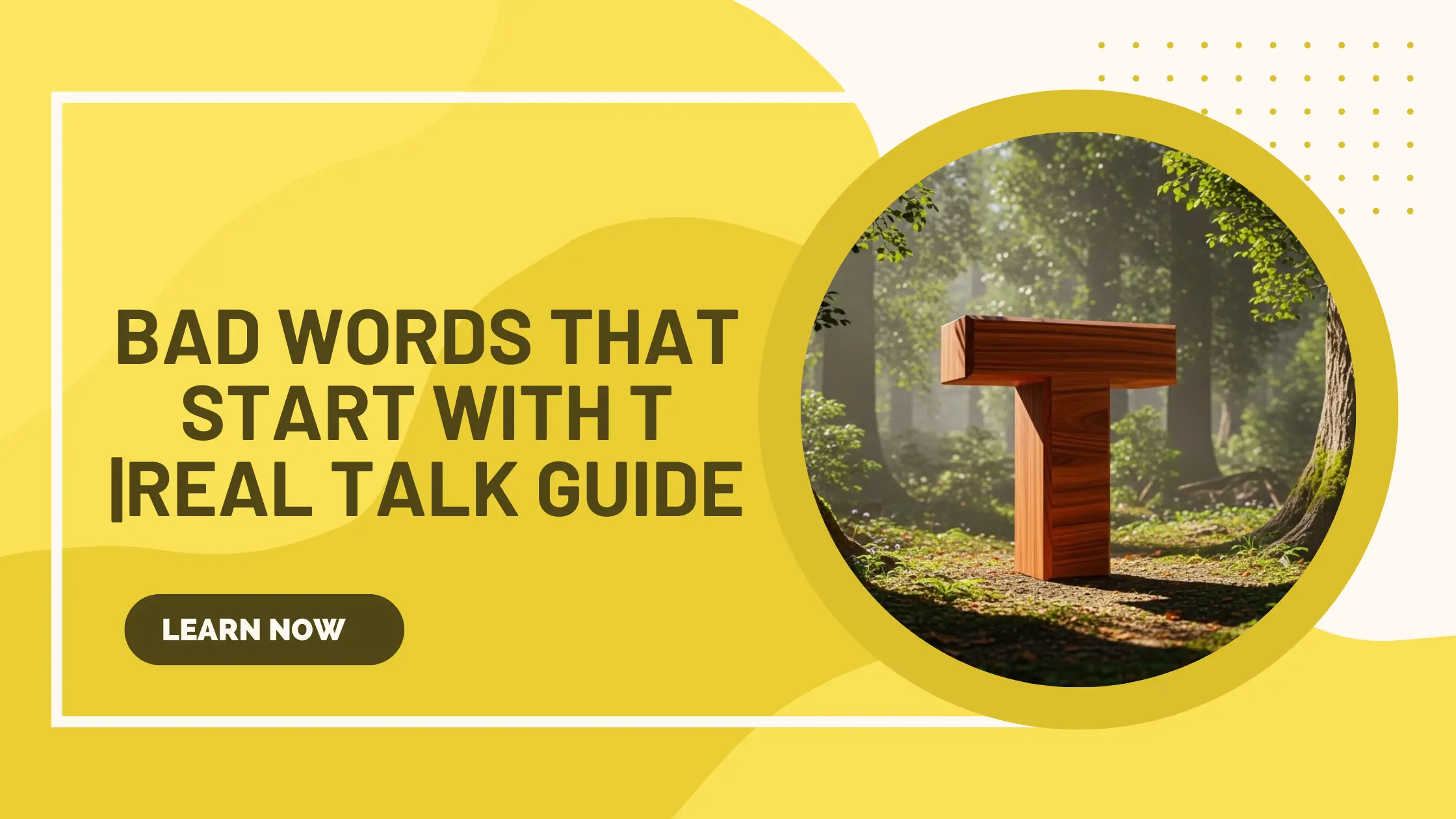 bad words that start with t