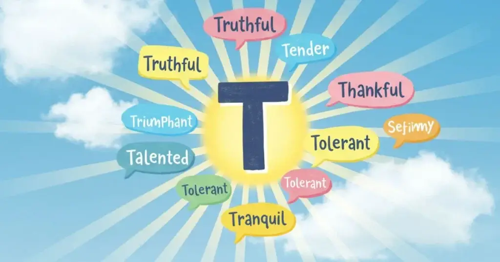 Encouraging Words That Start With T