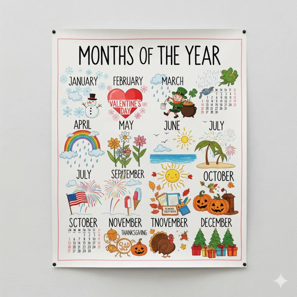 month names