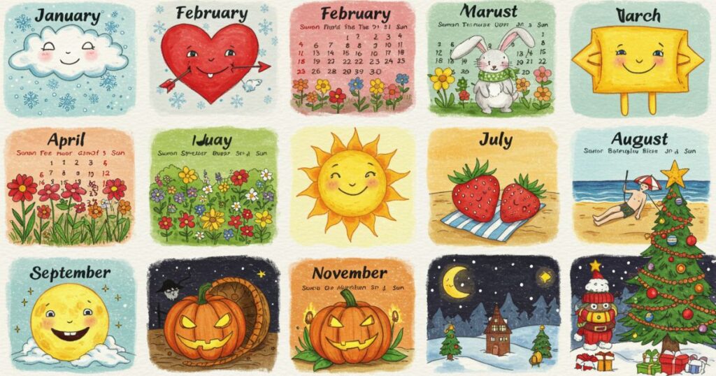 Seasons and Month Order